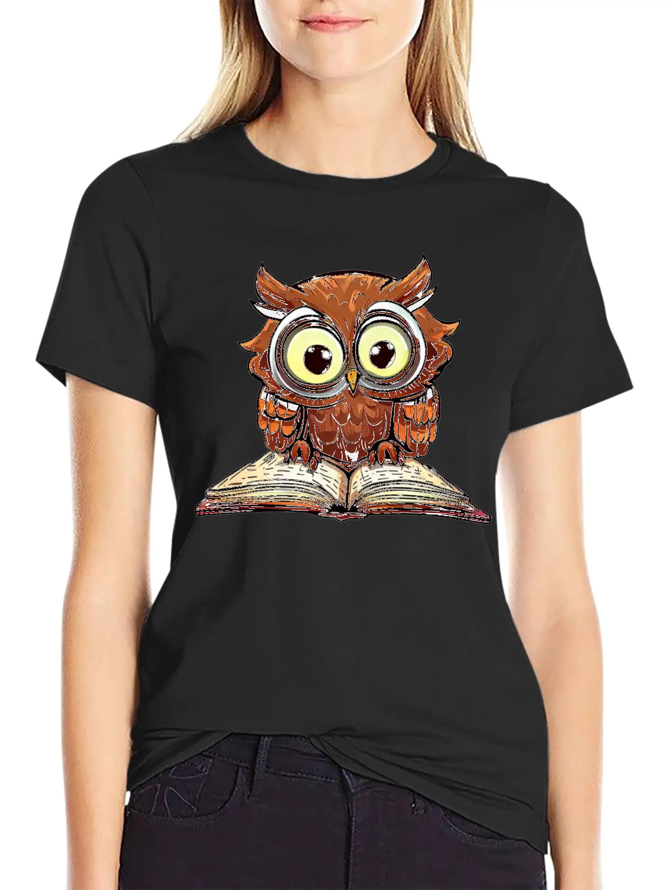 Sunset Design With Brown Bear And Honey Stylish Everyday T-Shirt – Unisex Basic Cotton Tee