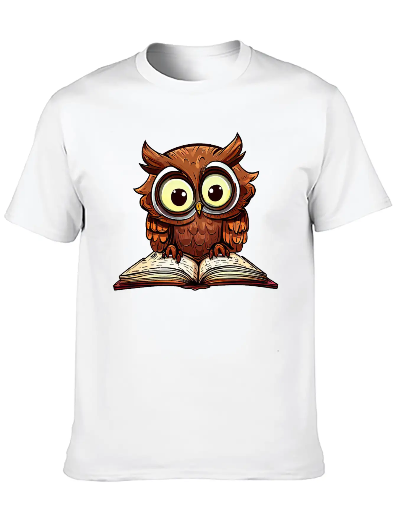 Sunset Design With Brown Bear And Honey Stylish Everyday T-Shirt – Unisex Basic Cotton Tee