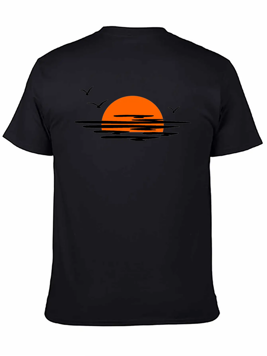 Sunset Essential Cotton Tee For Daily Outfits – Unisex Style