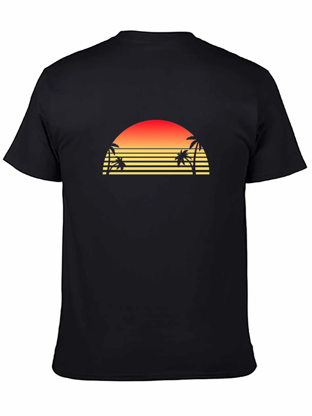 Sunset Unisex Short Sleeve Soft Cotton T-Shirt – Casual Everyday Wear