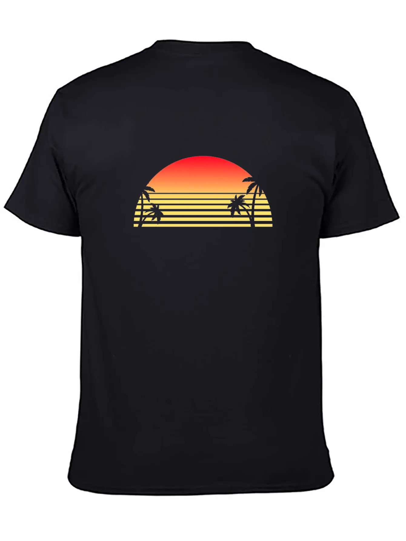 Sunset Unisex Short Sleeve Soft Cotton T-Shirt – Casual Everyday Wear