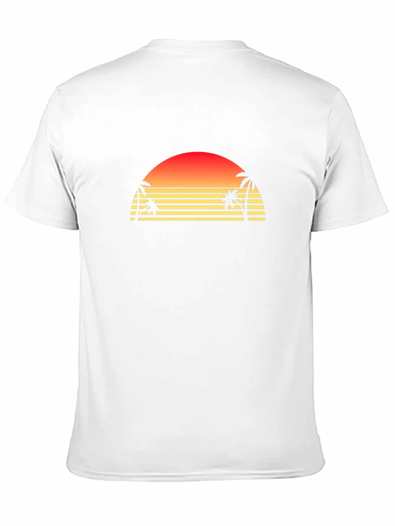 Sunset Unisex Short Sleeve Soft Cotton T-Shirt – Casual Everyday Wear