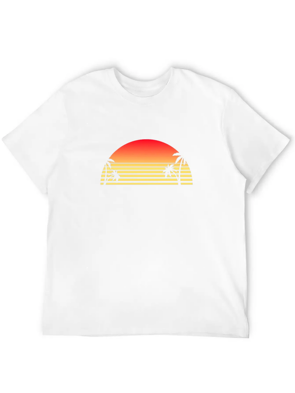 Sunset Unisex Short Sleeve Soft Cotton T-Shirt – Casual Everyday Wear