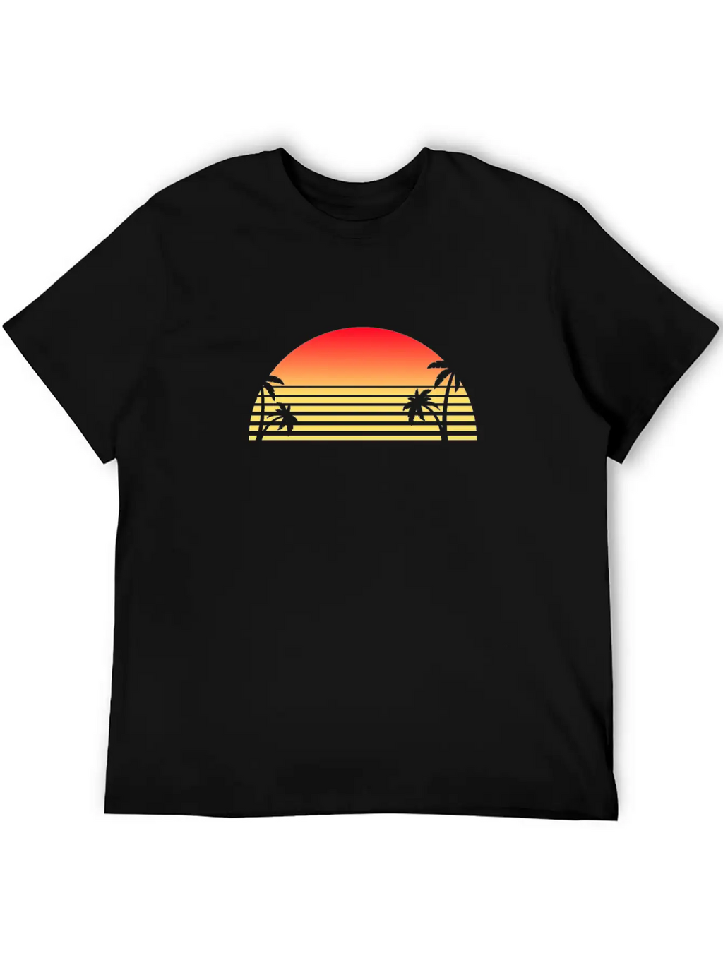 Sunset Unisex Short Sleeve Soft Cotton T-Shirt – Casual Everyday Wear