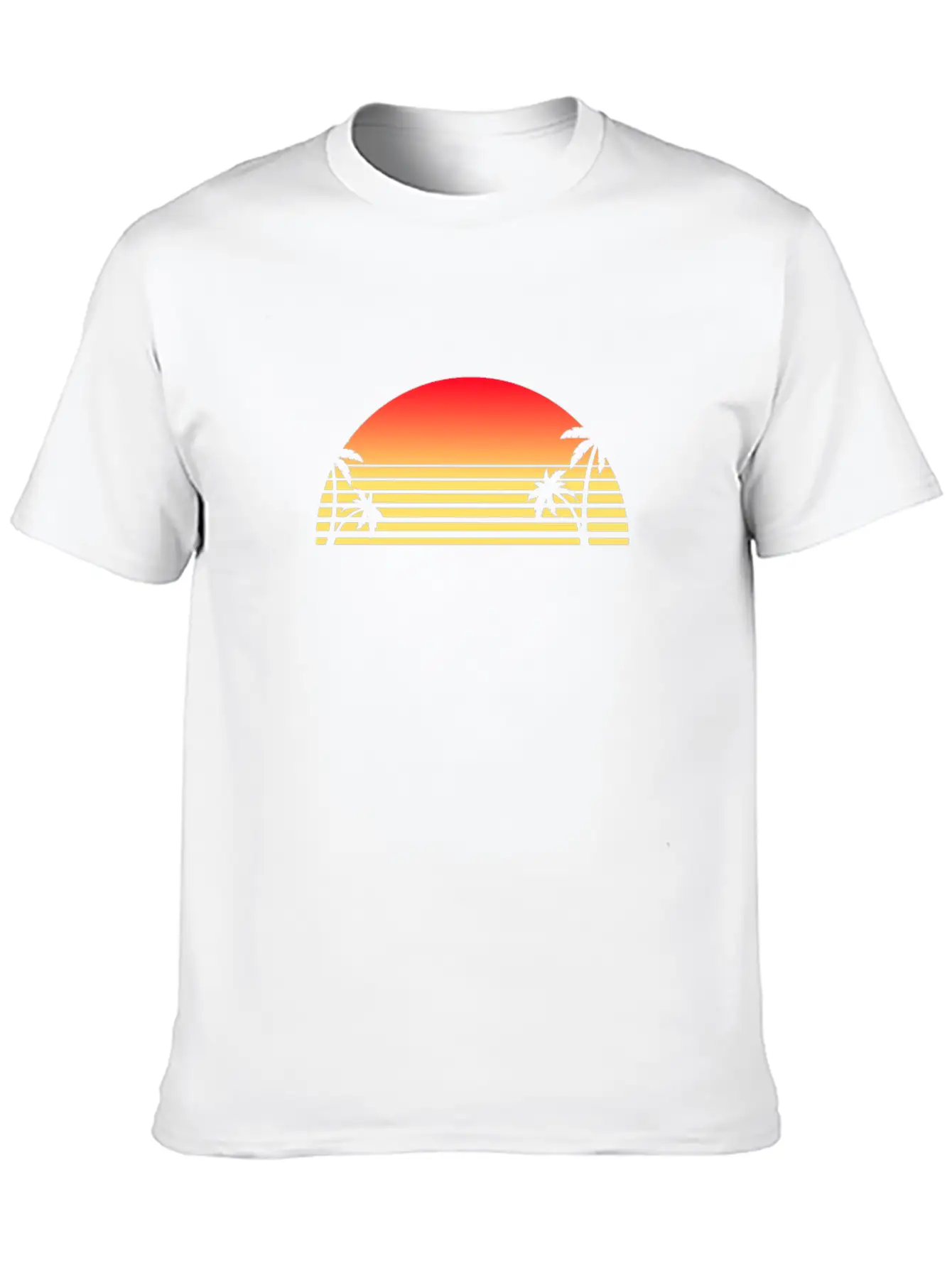Sunset Unisex Short Sleeve Soft Cotton T-Shirt – Casual Everyday Wear