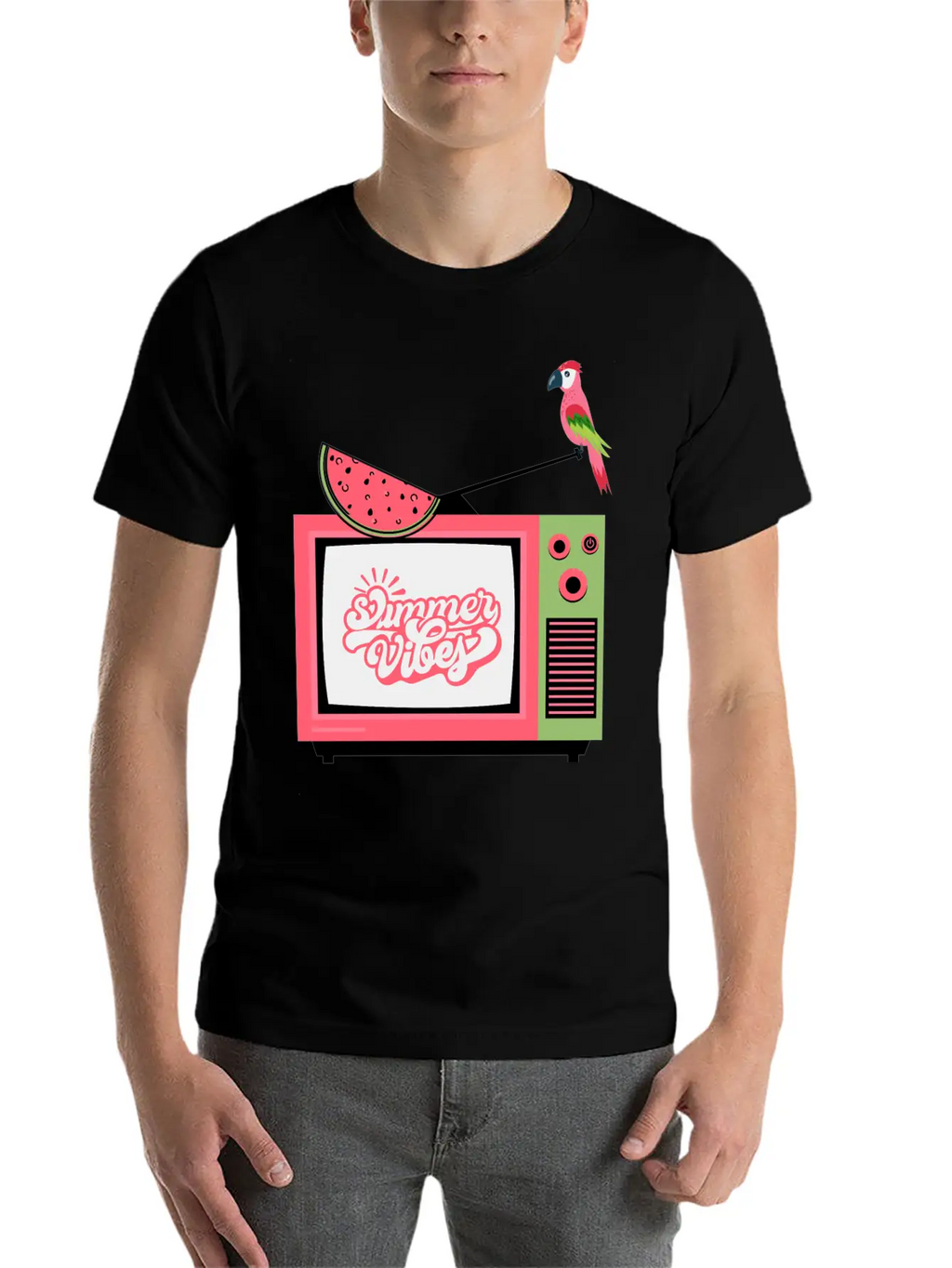 Sunshine Summer Atmosphere Beach With Palm Trees R Unisex Casual T-Shirt – Clean Design For Daily Comfort