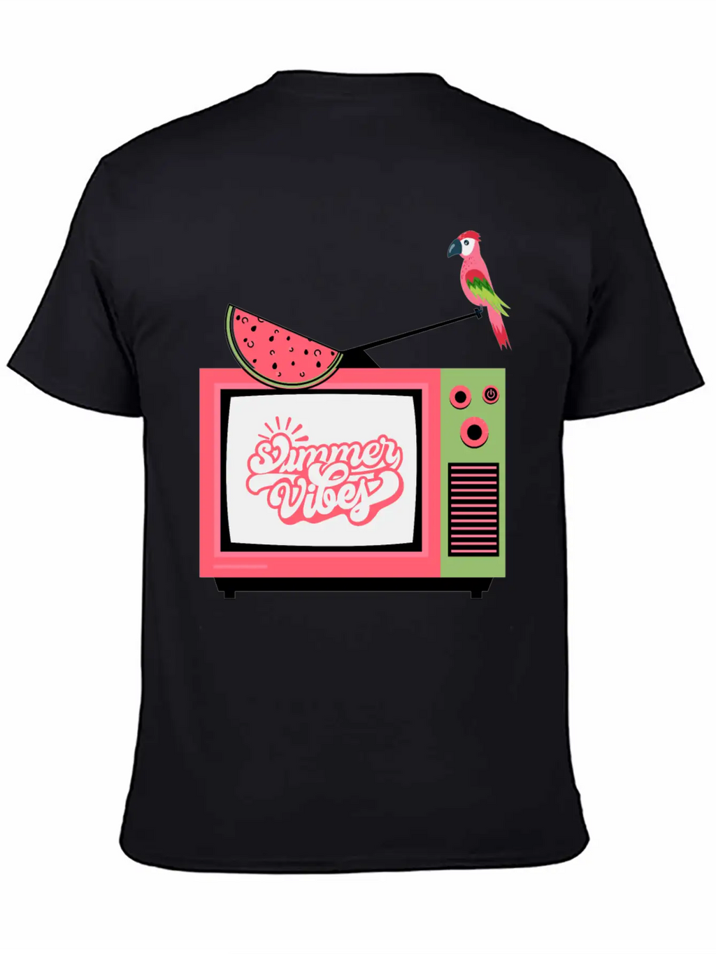 Sunshine Summer Atmosphere Beach With Palm Trees R Unisex Casual T-Shirt – Clean Design For Daily Comfort
