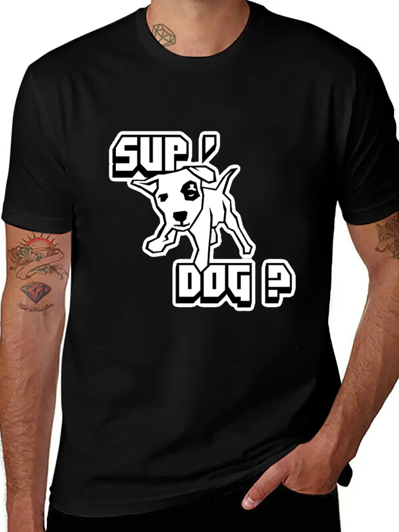 Sup Dog ? Unisex Casual T-Shirt – Clean Design For Daily Comfort