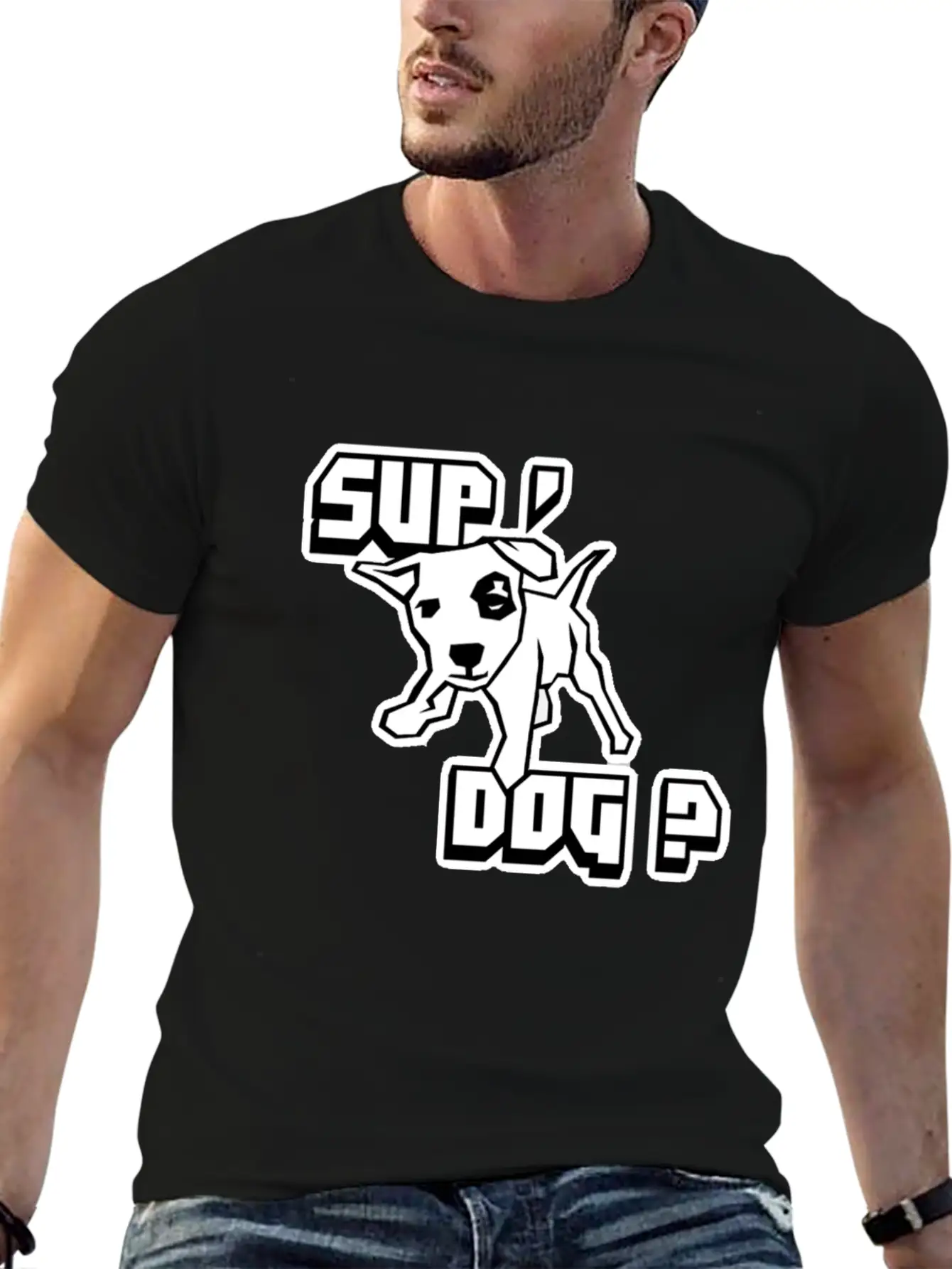 Sup Dog ? Unisex Casual T-Shirt – Clean Design For Daily Comfort