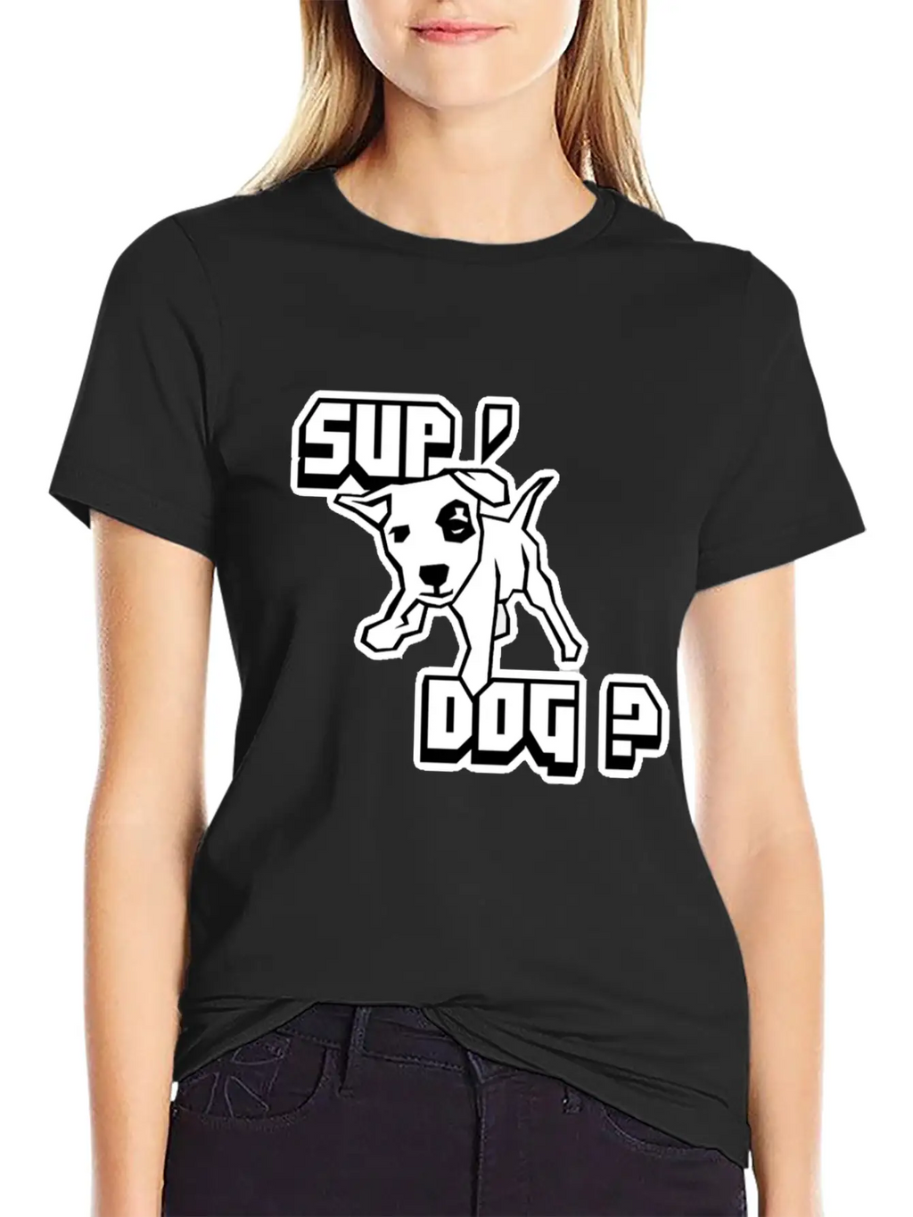 Sup Dog ? Unisex Casual T-Shirt – Clean Design For Daily Comfort