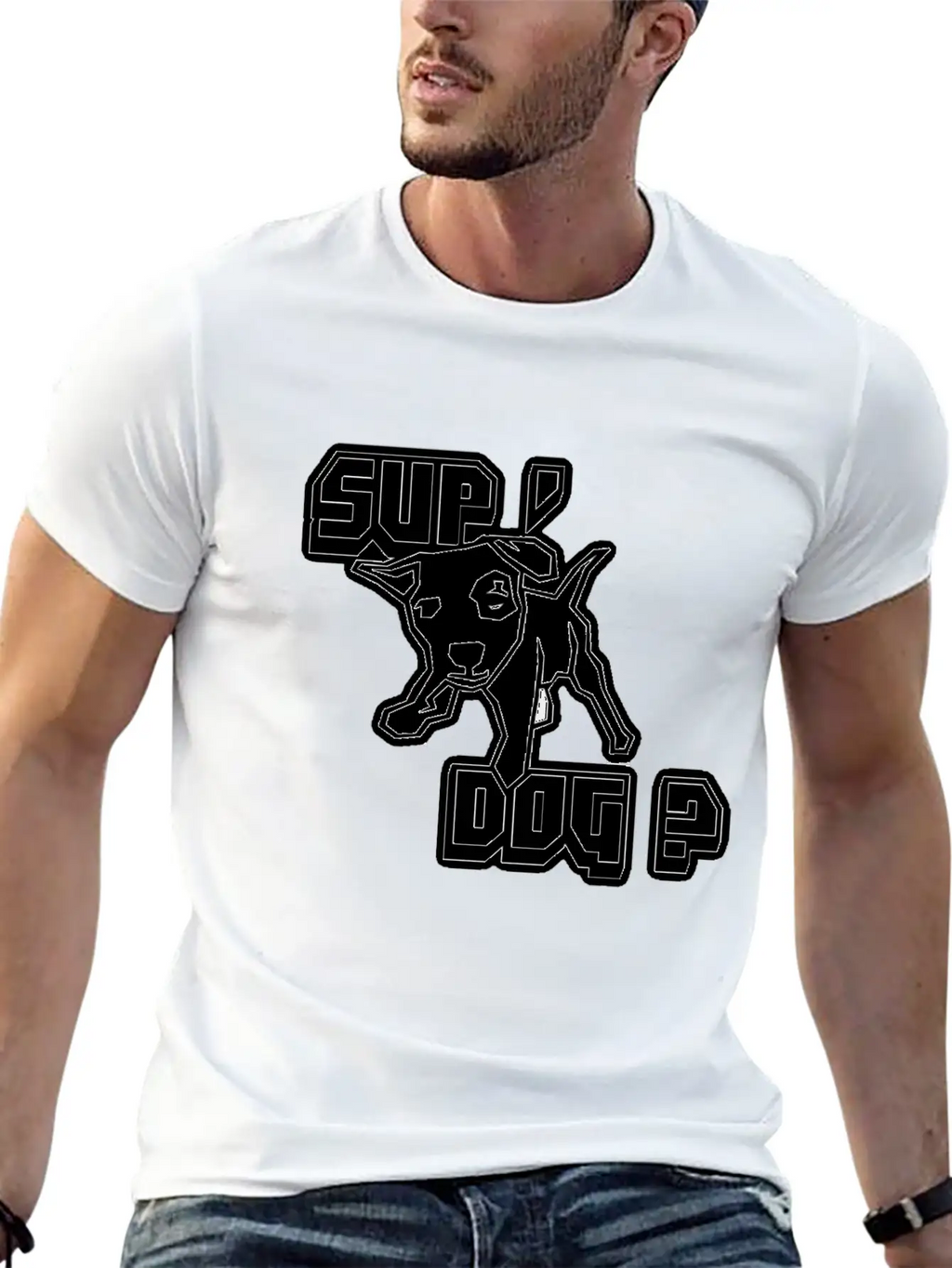 Sup Dog ? Unisex Casual T-Shirt – Clean Design For Daily Comfort