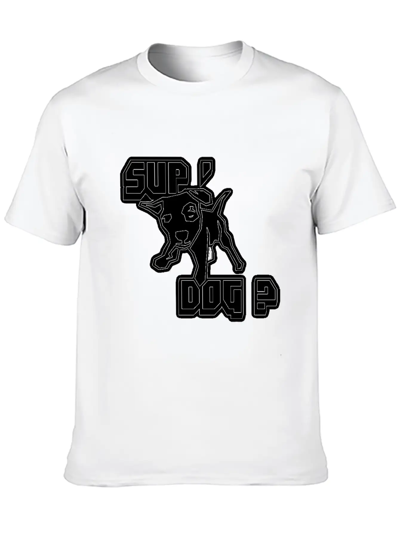 Sup Dog ? Unisex Casual T-Shirt – Clean Design For Daily Comfort