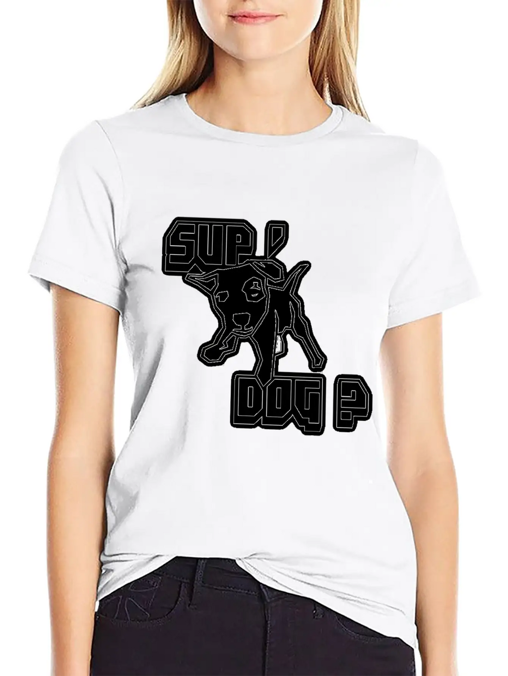 Sup Dog ? Unisex Casual T-Shirt – Clean Design For Daily Comfort