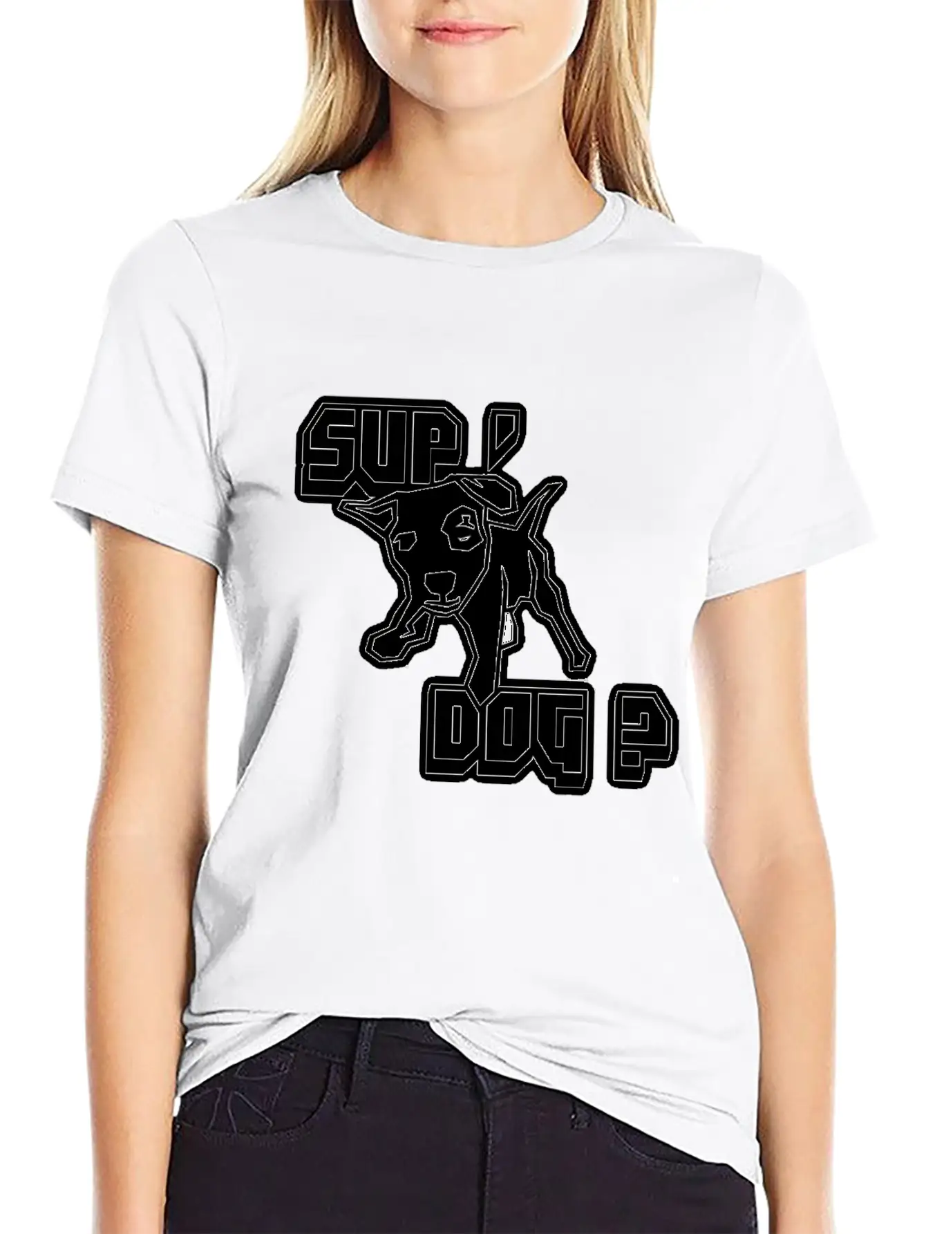 Sup Dog ? Unisex Casual T-Shirt – Clean Design For Daily Comfort