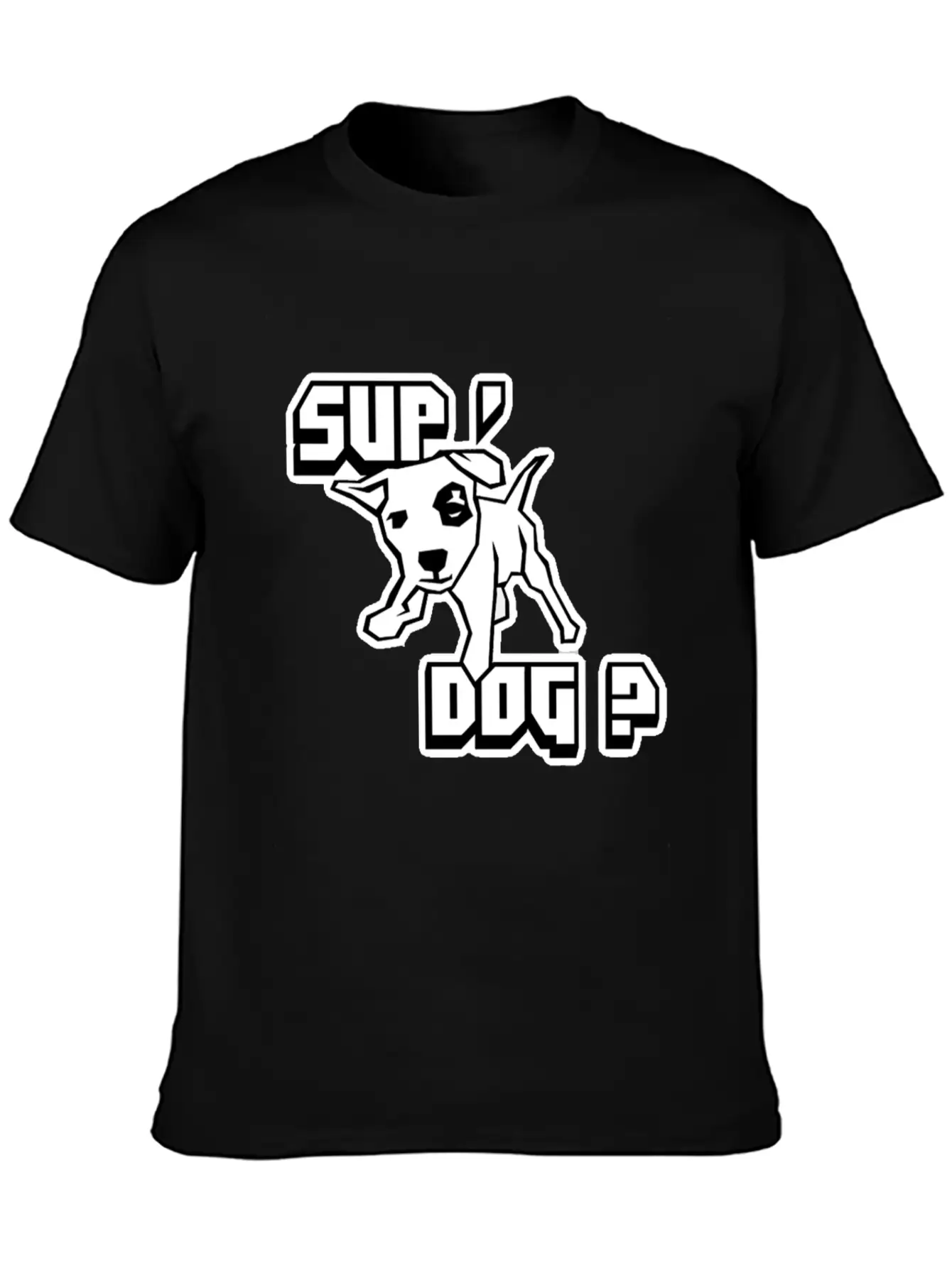 Sup Dog ? Unisex Casual T-Shirt – Clean Design For Daily Comfort