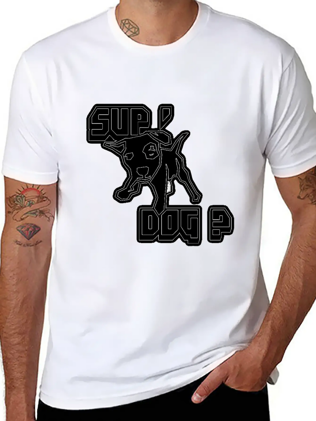 Sup Dog ? Unisex Casual T-Shirt – Clean Design For Daily Comfort
