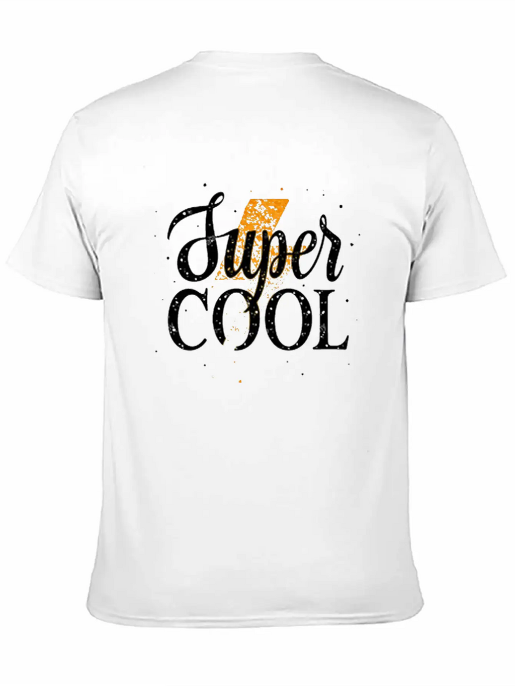 Super Cool Golden Lightning Vector Design Unisex Casual T-Shirt – Clean Design For Daily Comfort
