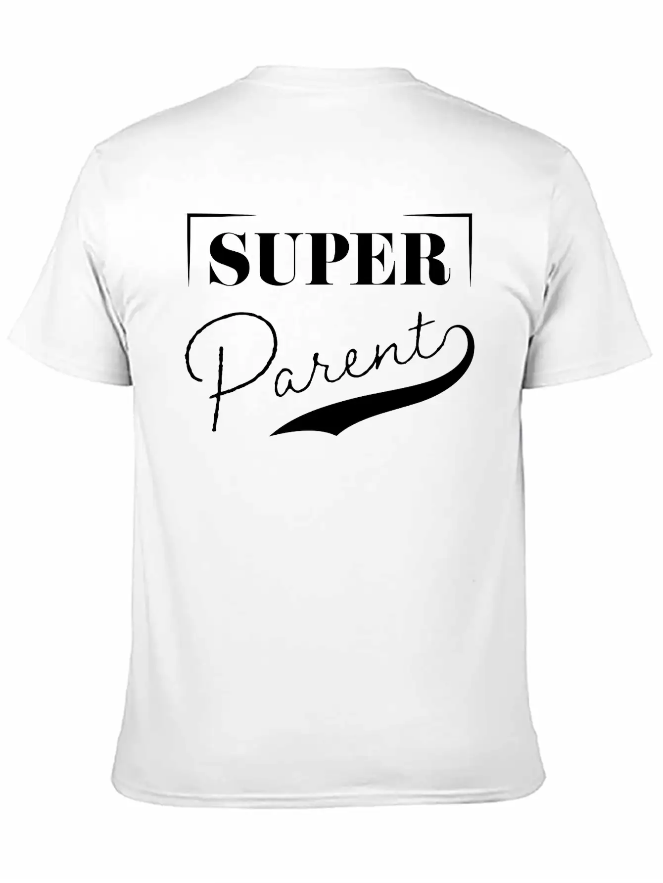 Super Parent Casual Graphic T-Shirt – Simple And Comfortable Daily Wear