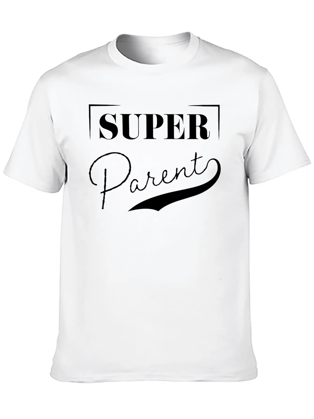 Super Parent Casual Graphic T-Shirt – Simple And Comfortable Daily Wear