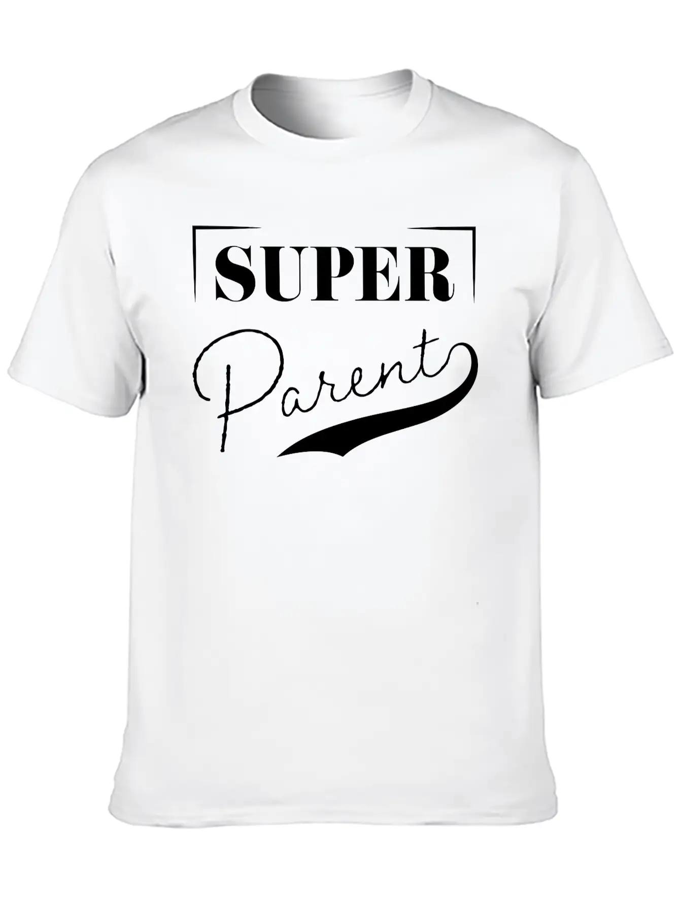 Super Parent Casual Graphic T-Shirt – Simple And Comfortable Daily Wear