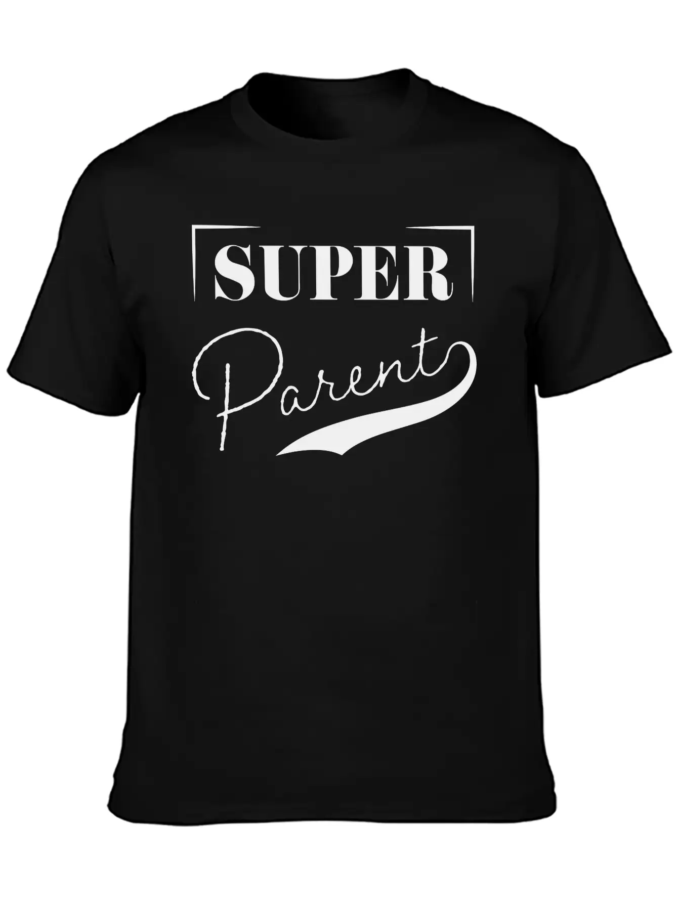 Super Parent Casual Graphic T-Shirt – Simple And Comfortable Daily Wear