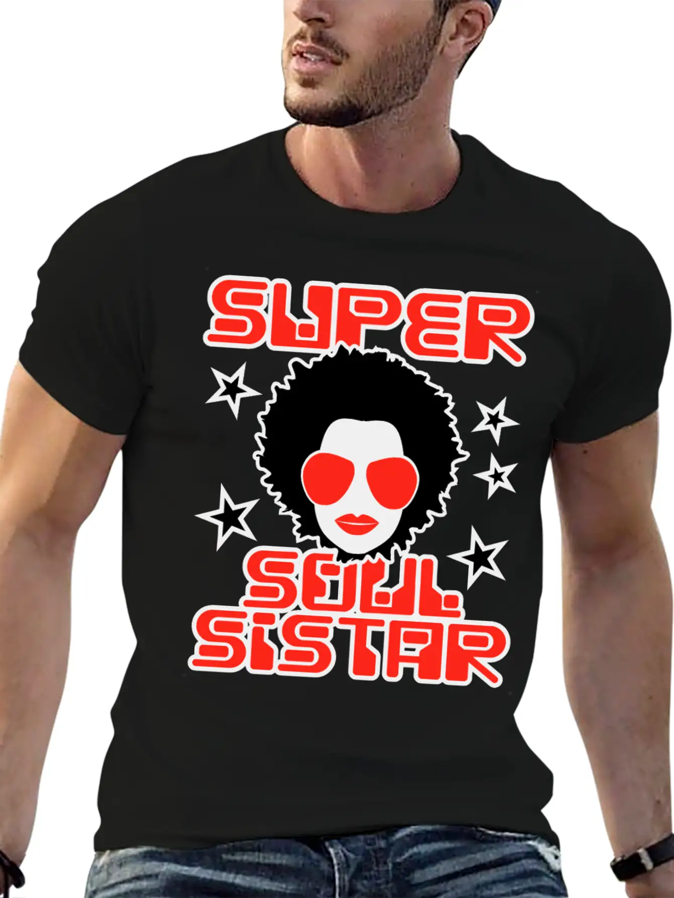 Super Soul Sister - Funk And Soul Unisex Casual T-Shirt – Clean Design For Daily Comfort