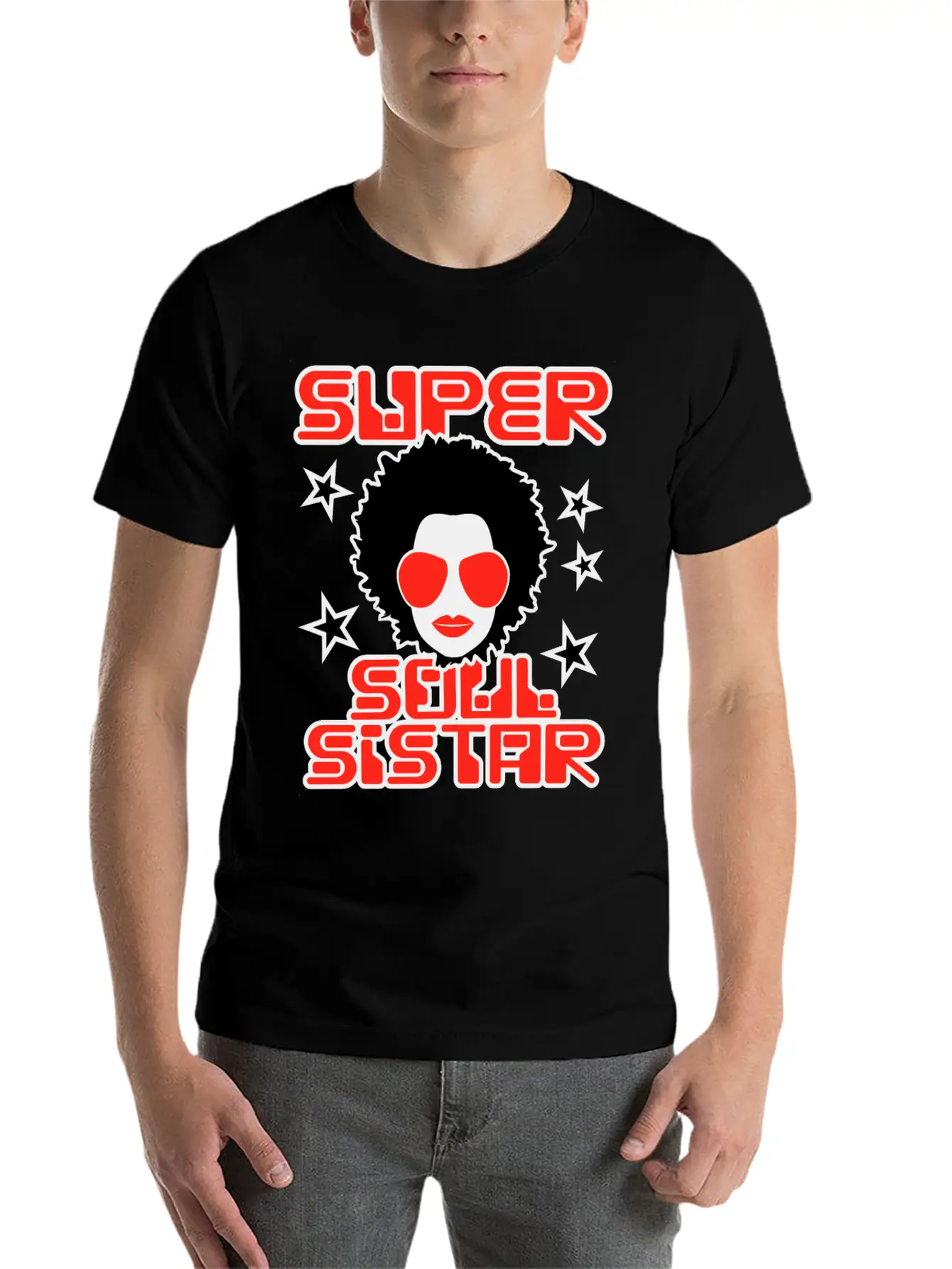 Super Soul Sister - Funk And Soul Unisex Casual T-Shirt – Clean Design For Daily Comfort