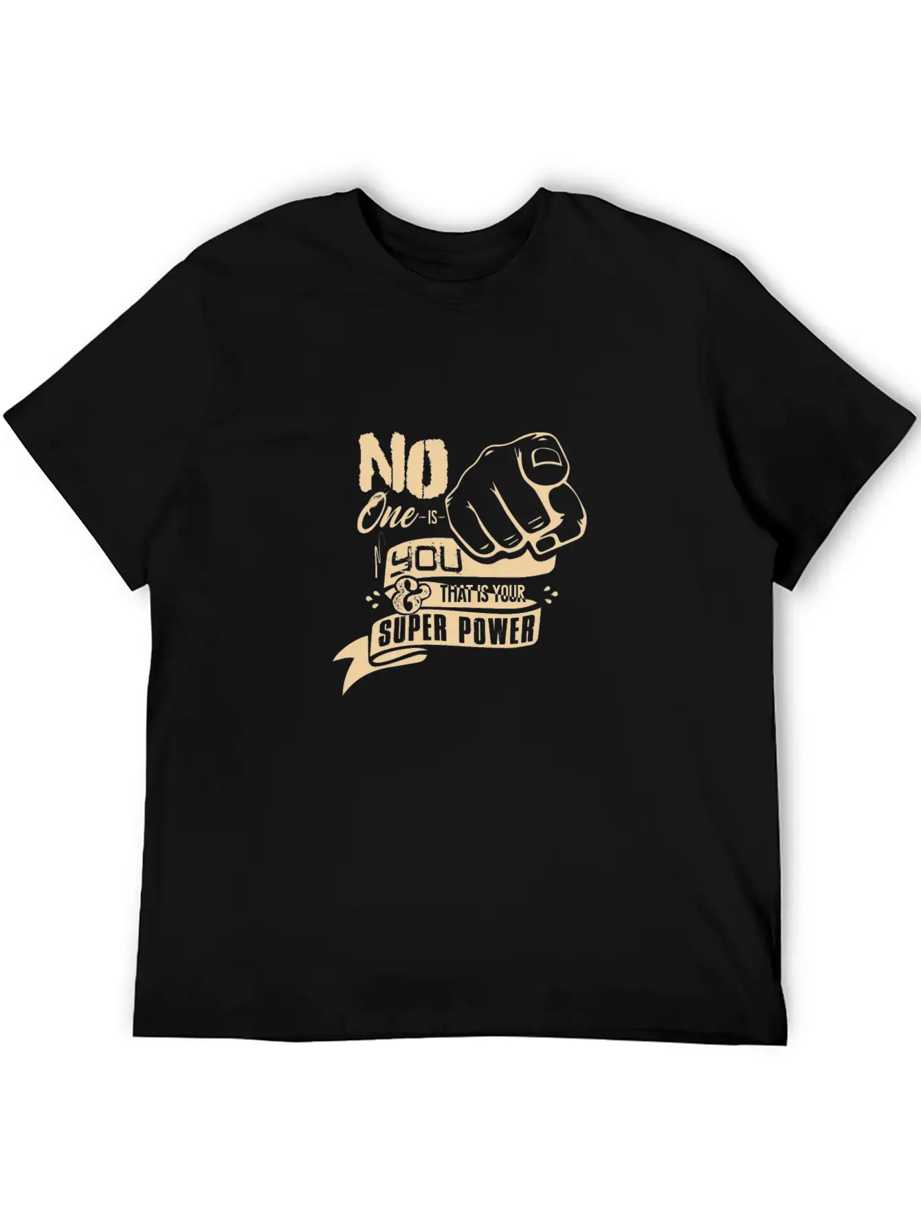 Superkraft Hero Confident Gift Idea Breathable Soft Cotton T-Shirt – Timeless Casual Look