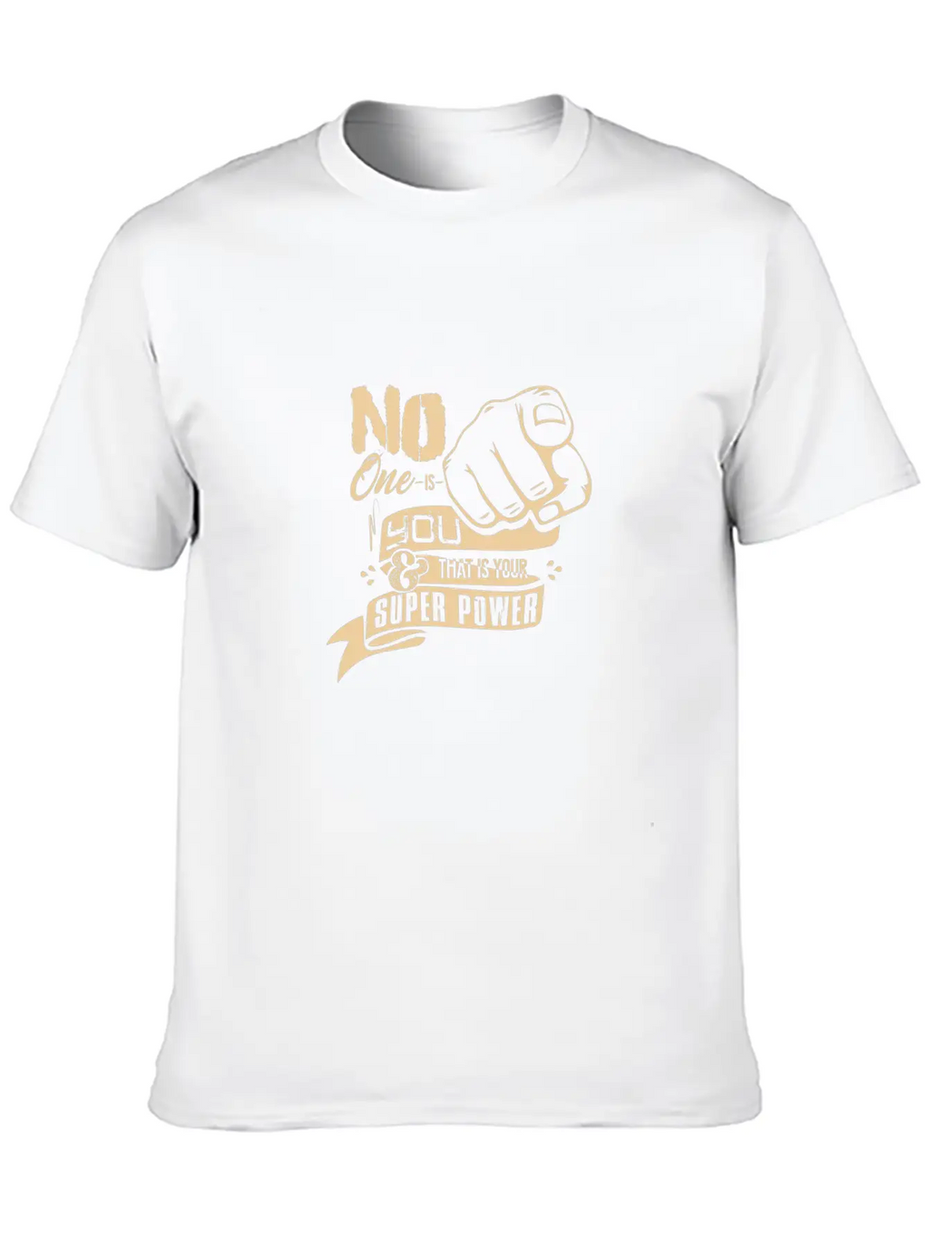 Superkraft Hero Confident Gift Idea Breathable Soft Cotton T-Shirt – Timeless Casual Look