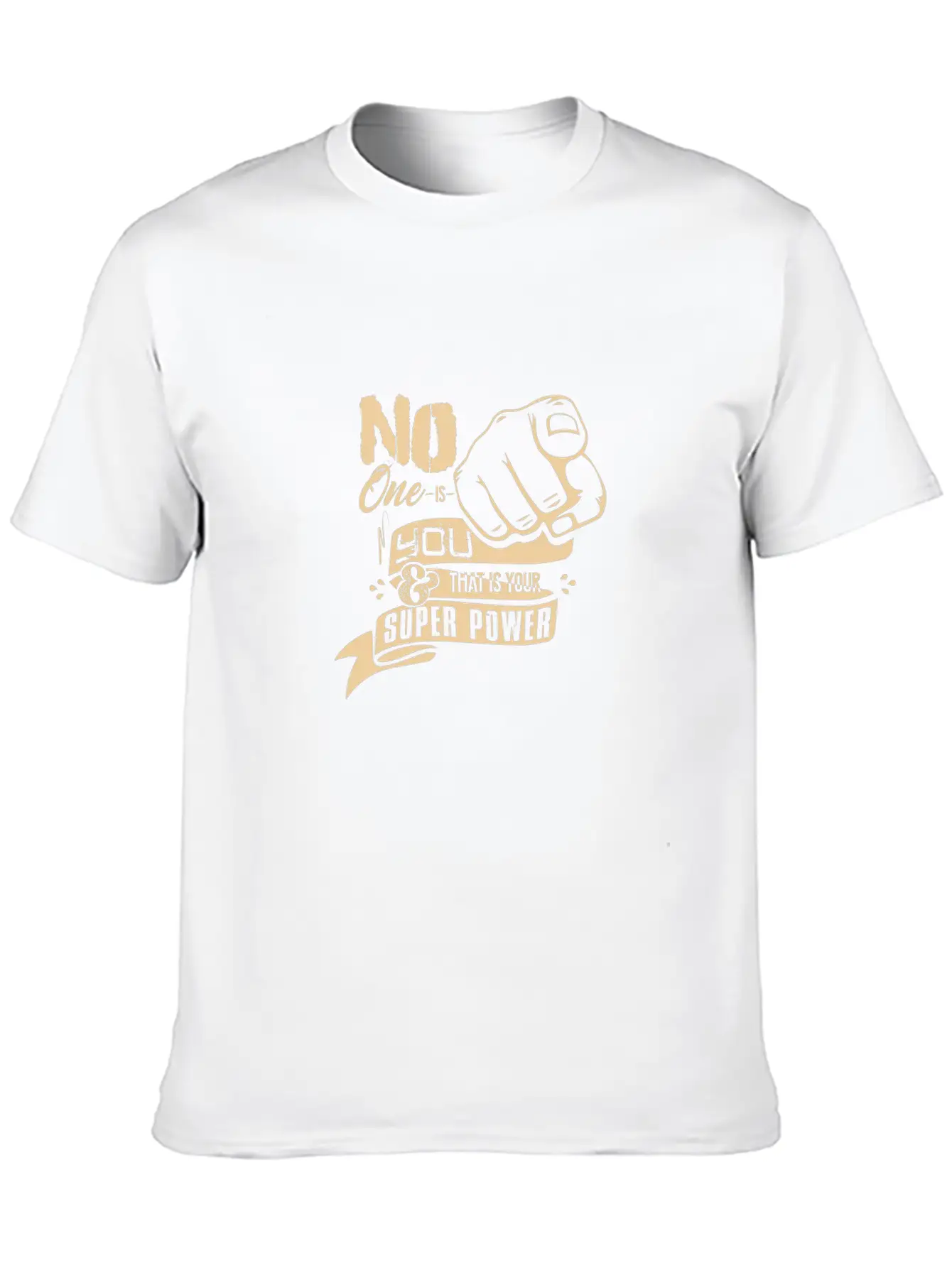Superkraft Hero Confident Gift Idea Breathable Soft Cotton T-Shirt – Timeless Casual Look