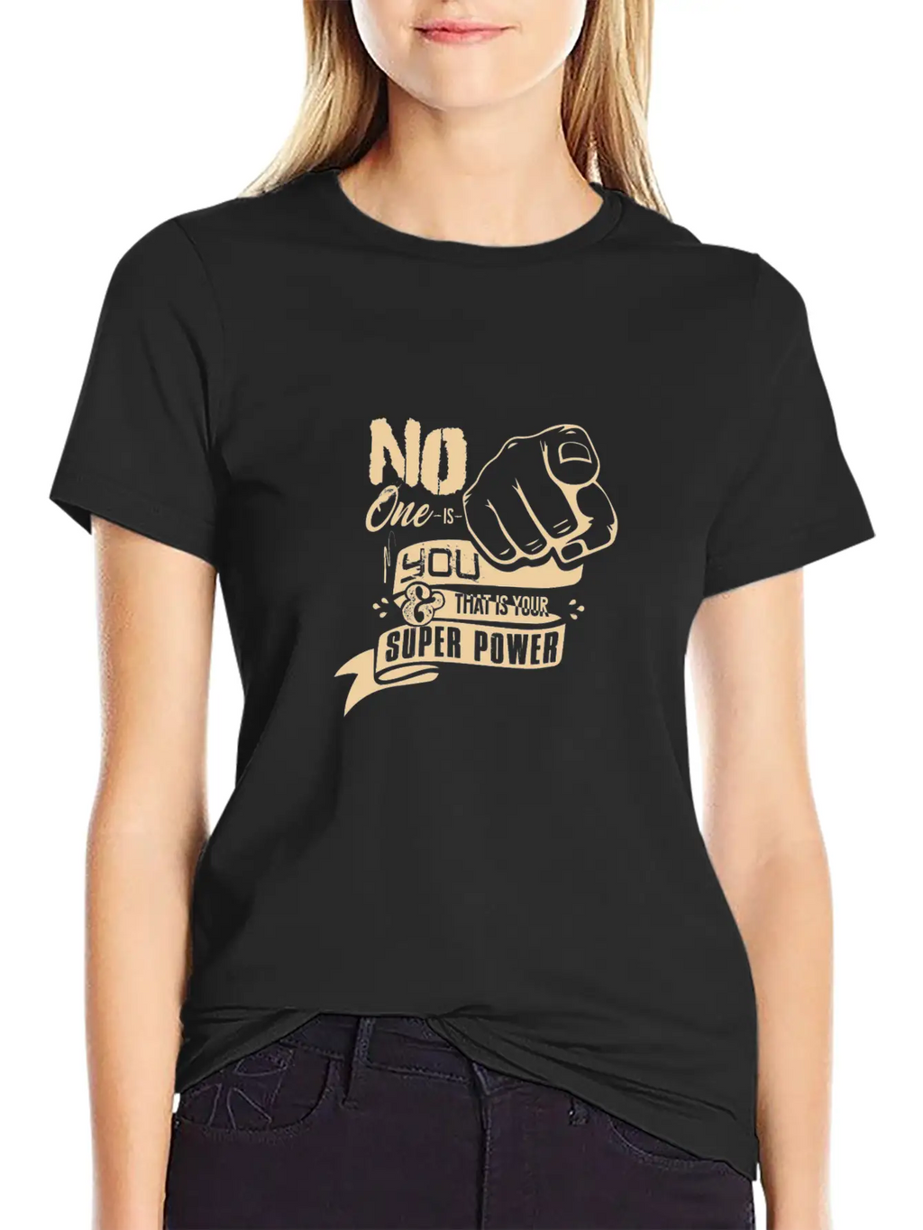 Superkraft Hero Confident Gift Idea Breathable Soft Cotton T-Shirt – Timeless Casual Look
