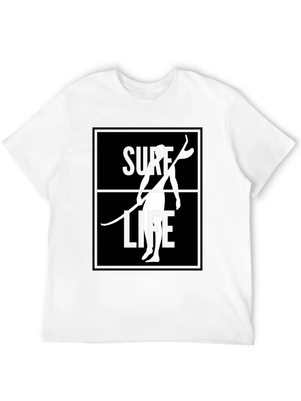 Surf Life Stylish Everyday T-Shirt – Unisex Basic Cotton Tee