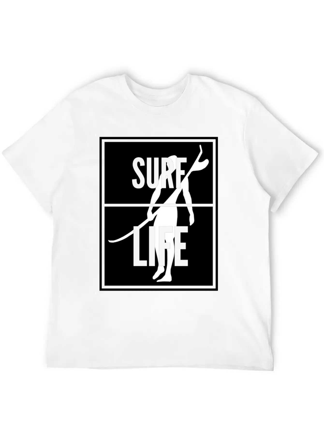 Surf Life Stylish Everyday T-Shirt – Unisex Basic Cotton Tee