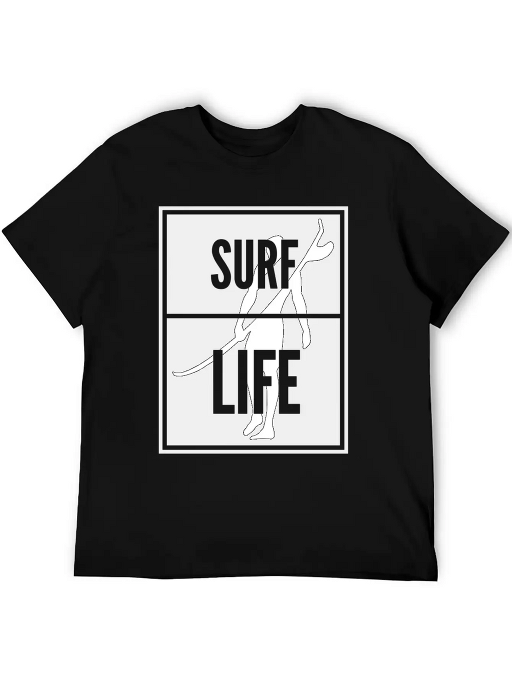 Surf Life Stylish Everyday T-Shirt – Unisex Basic Cotton Tee