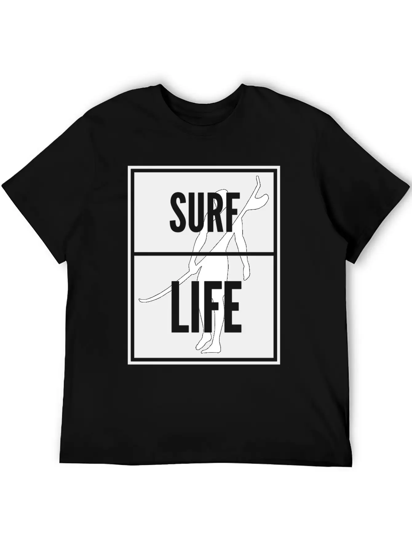 Surf Life Stylish Everyday T-Shirt – Unisex Basic Cotton Tee