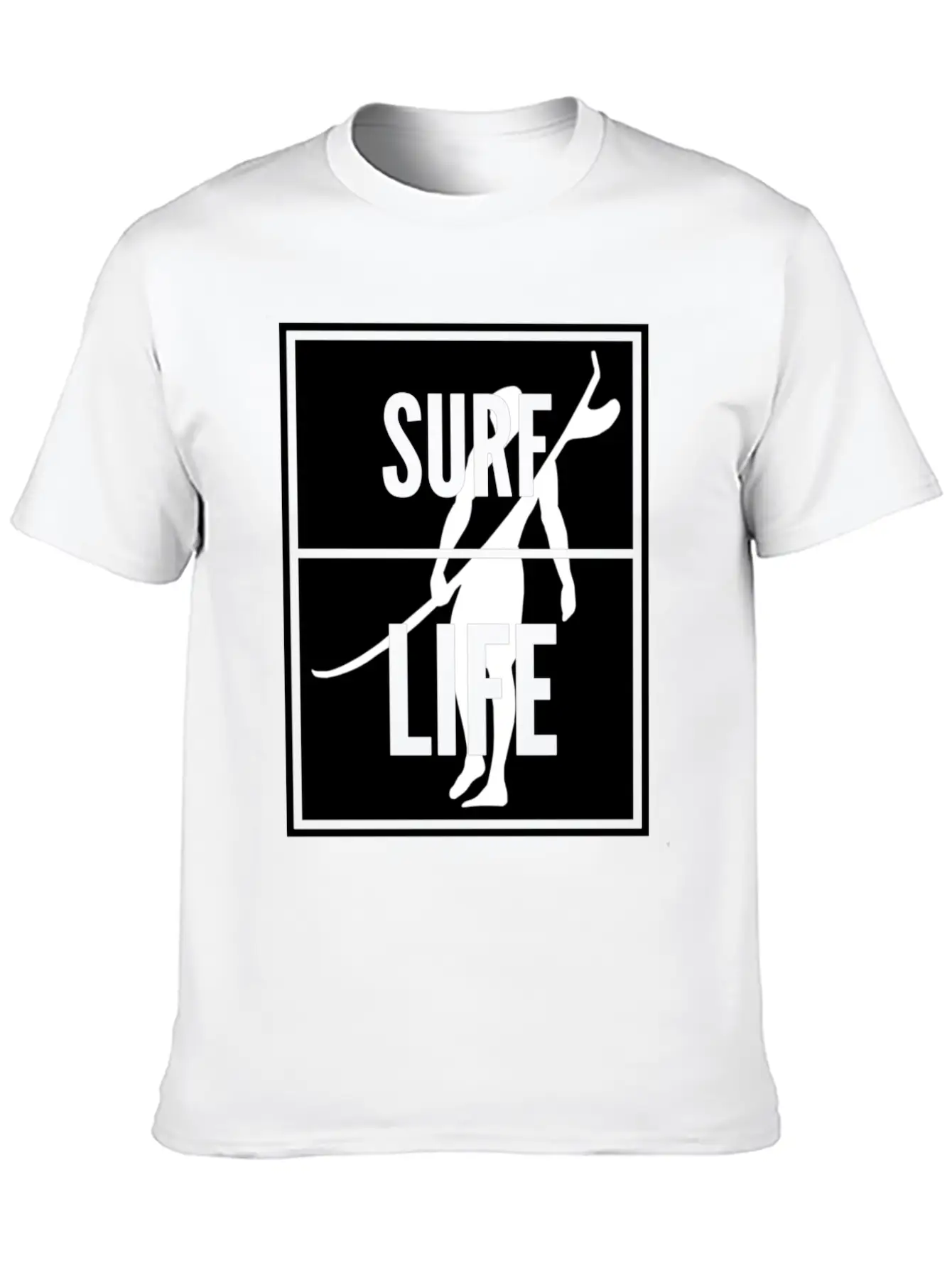 Surf Life Stylish Everyday T-Shirt – Unisex Basic Cotton Tee