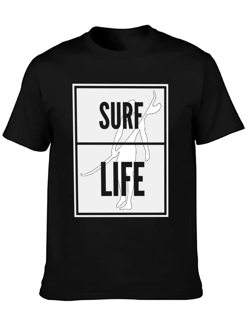 Surf Life Stylish Everyday T-Shirt – Unisex Basic Cotton Tee
