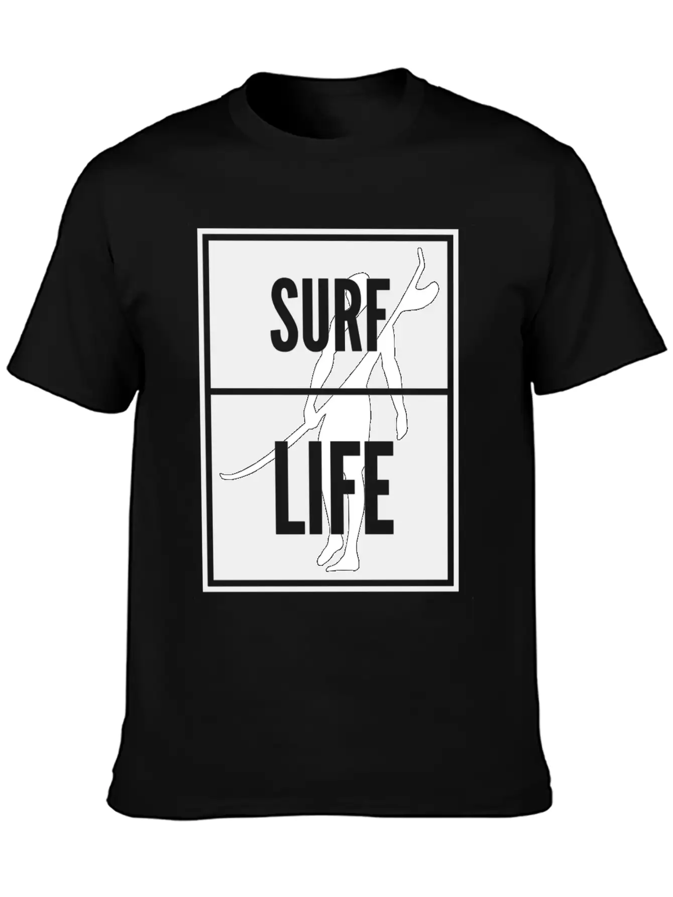 Surf Life Stylish Everyday T-Shirt – Unisex Basic Cotton Tee