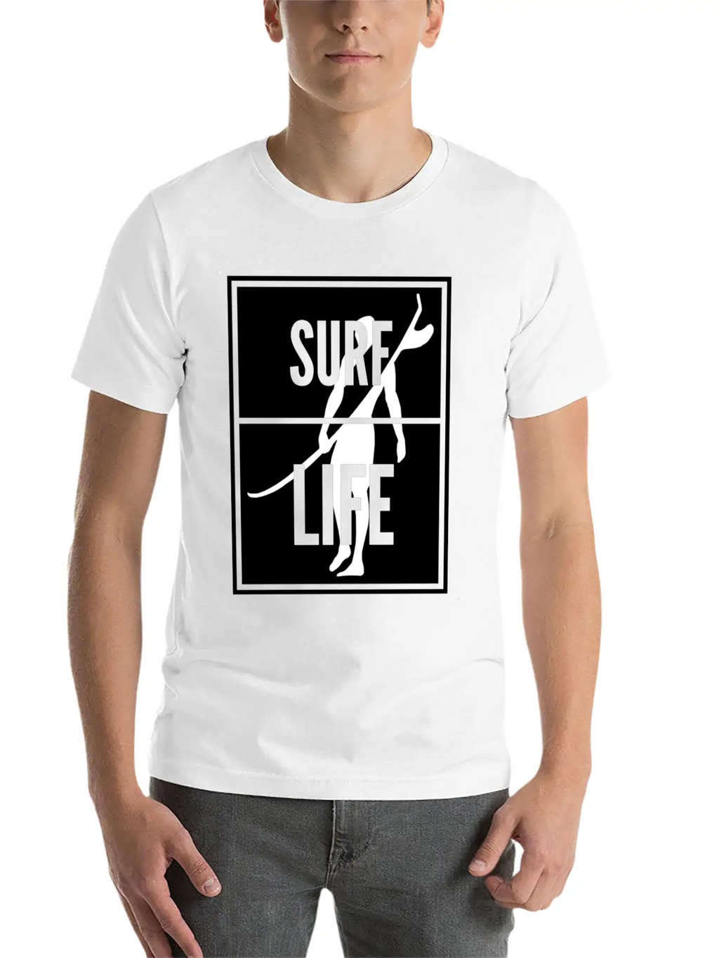 Surf Life Stylish Everyday T-Shirt – Unisex Basic Cotton Tee