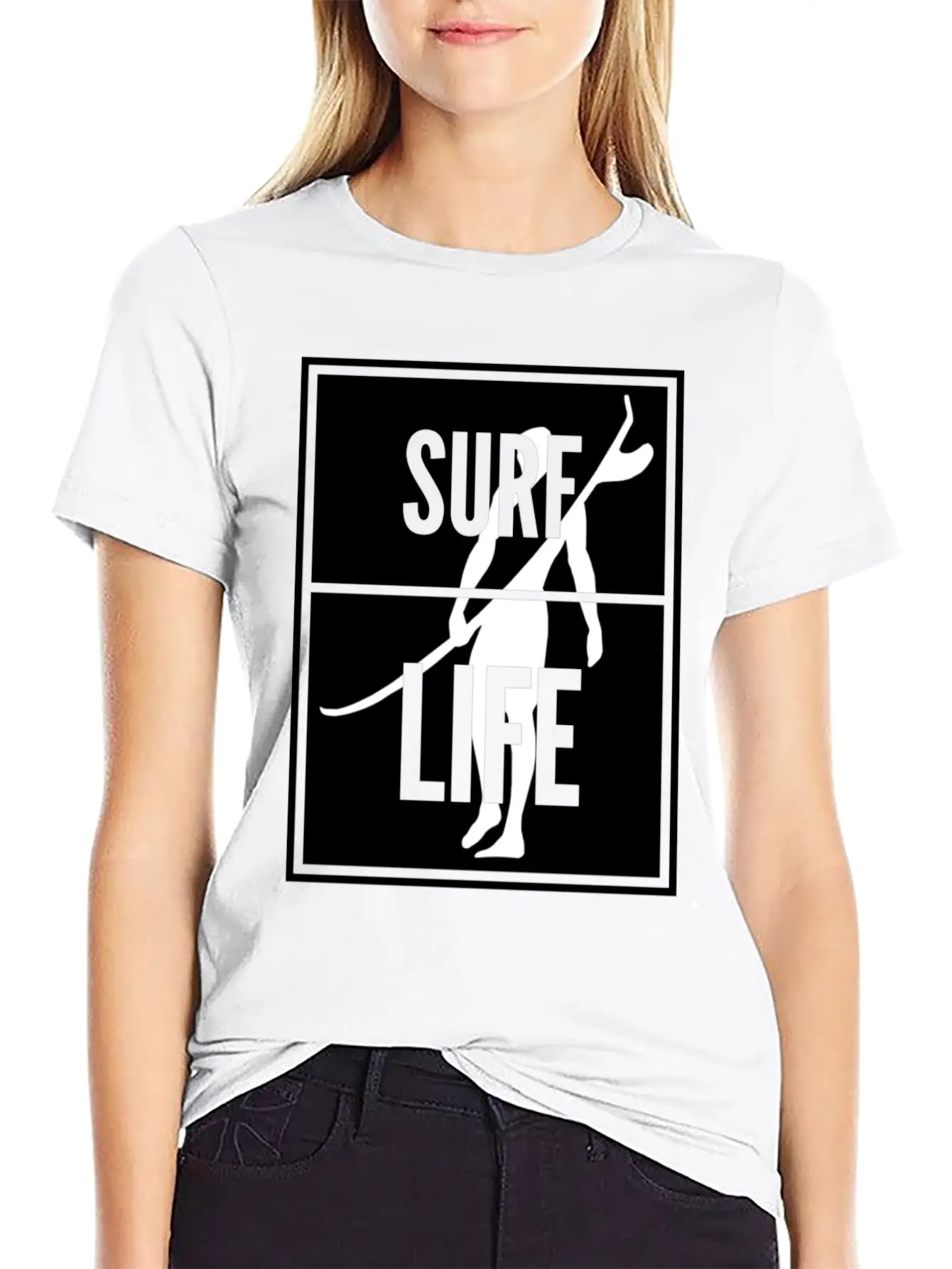 Surf Life Stylish Everyday T-Shirt – Unisex Basic Cotton Tee