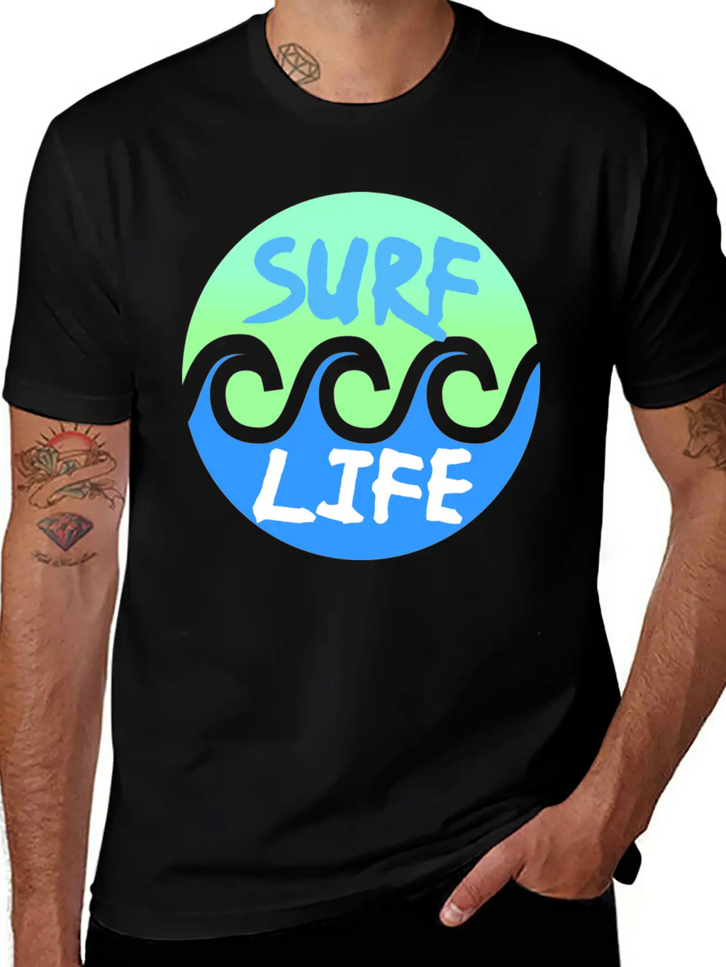 Surf Life Surfer Surfing Surfing Surfing Unisex Casual T-Shirt – Clean Design For Daily Comfort