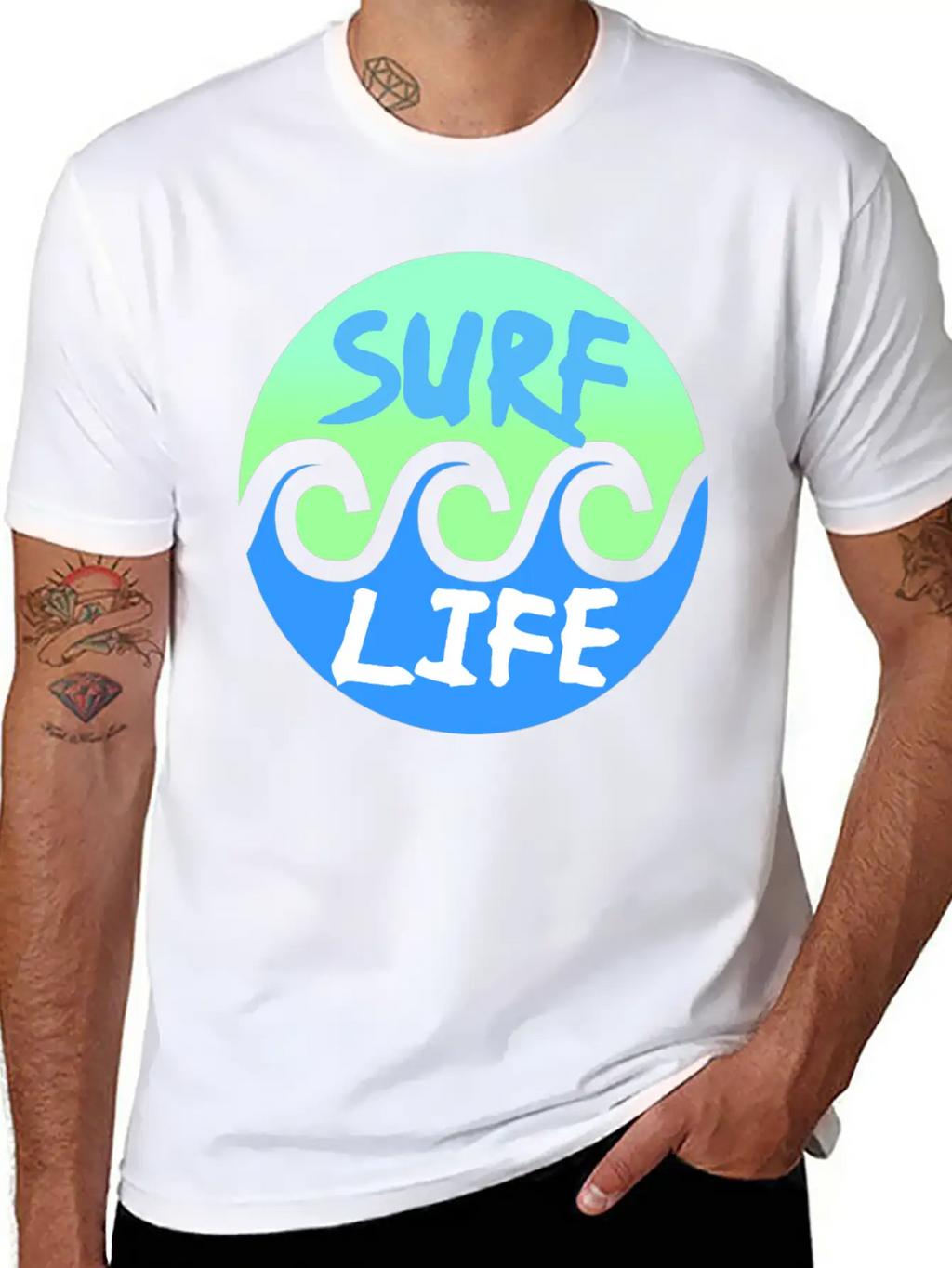 Surf Life Surfer Surfing Surfing Surfing Unisex Casual T-Shirt – Clean Design For Daily Comfort
