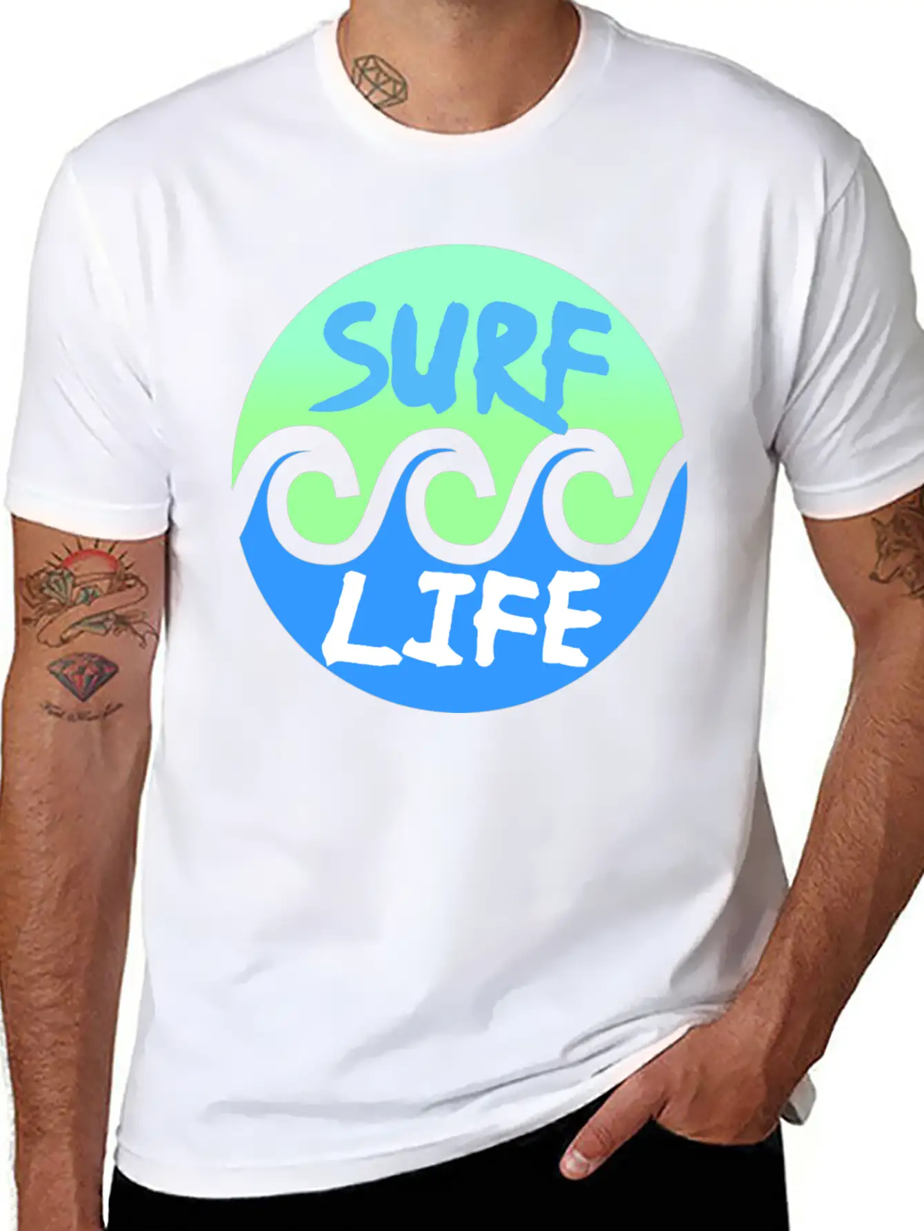 Surf Life Surfer Surfing Surfing Surfing Unisex Casual T-Shirt – Clean Design For Daily Comfort