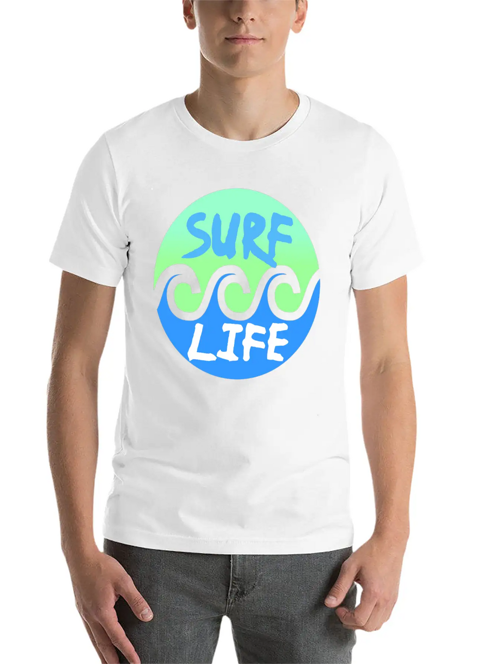 Surf Life Surfer Surfing Surfing Surfing Unisex Casual T-Shirt – Clean Design For Daily Comfort