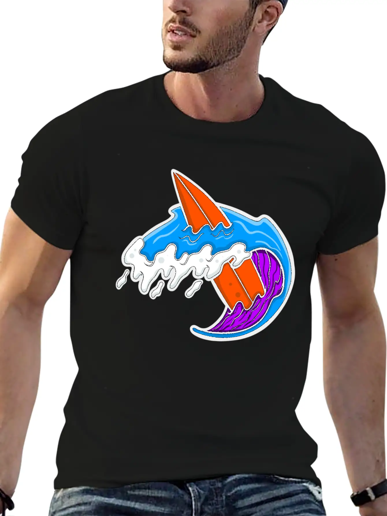 Surf Lovers Unisex Casual T-Shirt – Clean Design For Daily Comfort