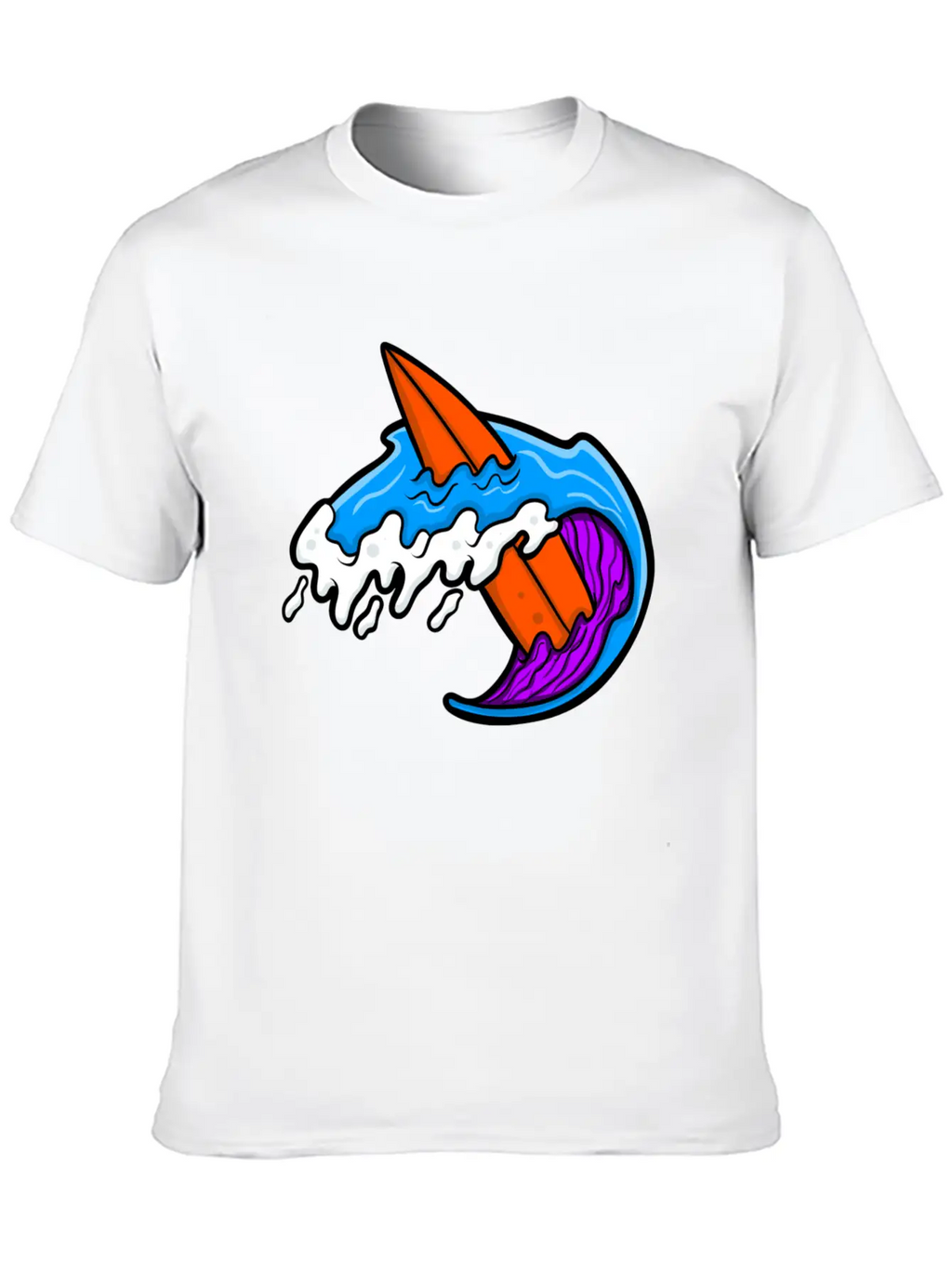 Surf Lovers Unisex Casual T-Shirt – Clean Design For Daily Comfort
