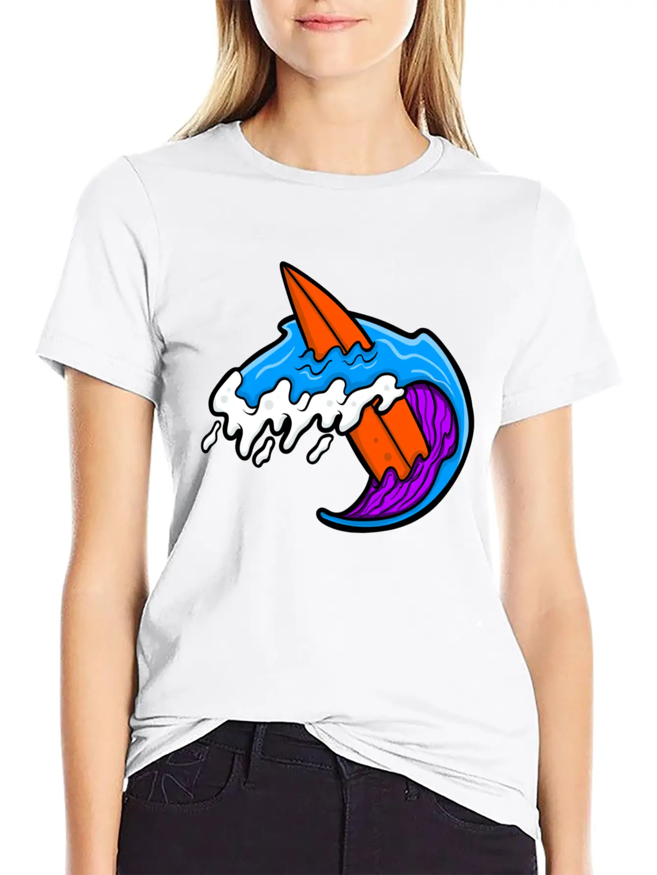 Surf Lovers Unisex Casual T-Shirt – Clean Design For Daily Comfort