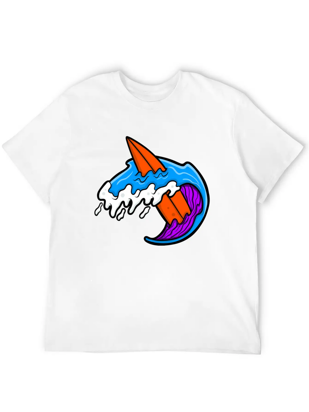 Surf Lovers Unisex Casual T-Shirt – Clean Design For Daily Comfort