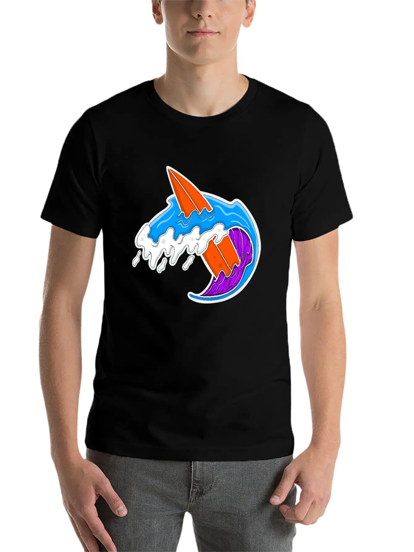 Surf Lovers Unisex Casual T-Shirt – Clean Design For Daily Comfort