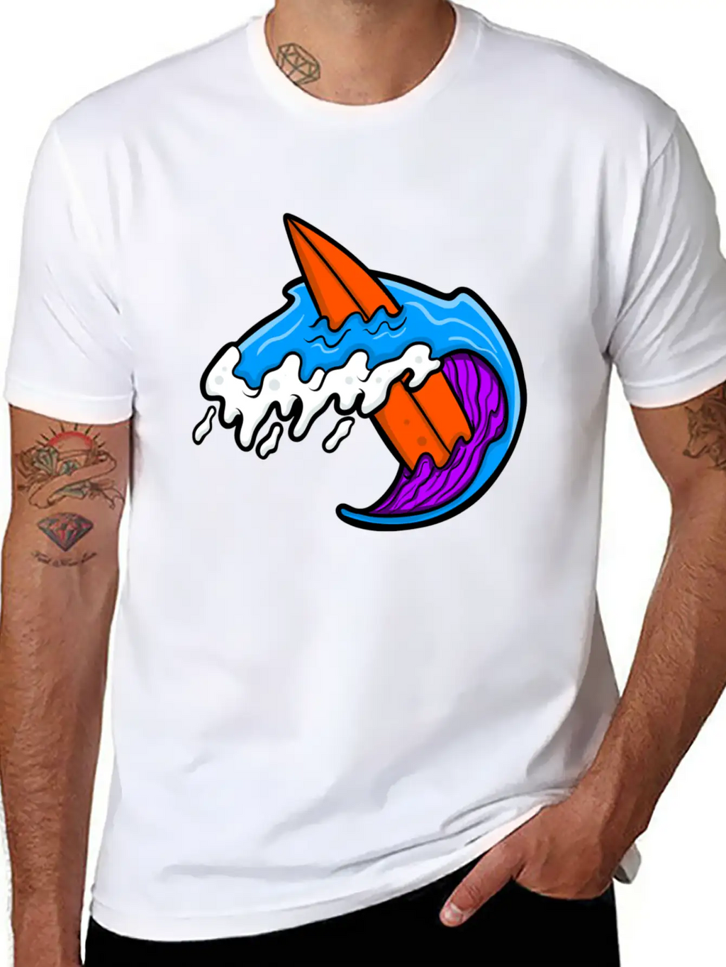 Surf Lovers Unisex Casual T-Shirt – Clean Design For Daily Comfort